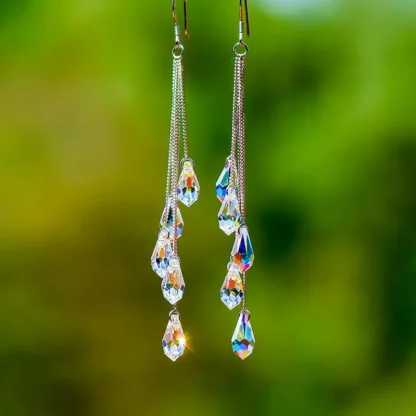 Crystal Dangle Earrings