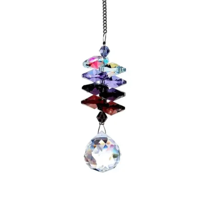 Sparking Hues of Purple Suncatchers